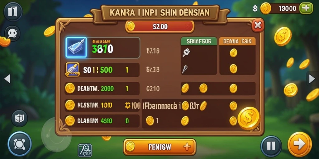 Ragam item yang bisa dikumpulkan selama permainan.