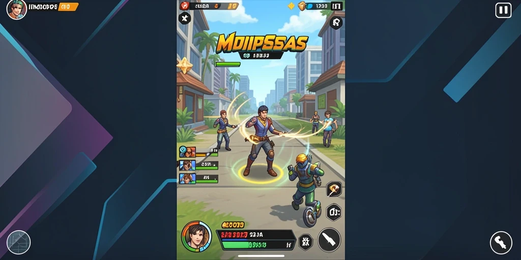 Screenshot menunjukkan menu kustomisasi karakter yang menarik.